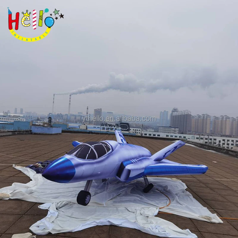Customized Inflatable Aircraft Model Inflatable Warcraft For Party Event Decoration