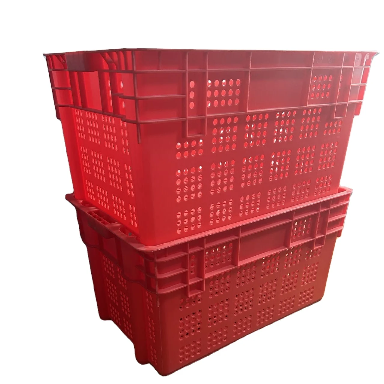 China Manufacturer Nestable Nestable Storage Stack Nest Crates Stackable Plastic Box