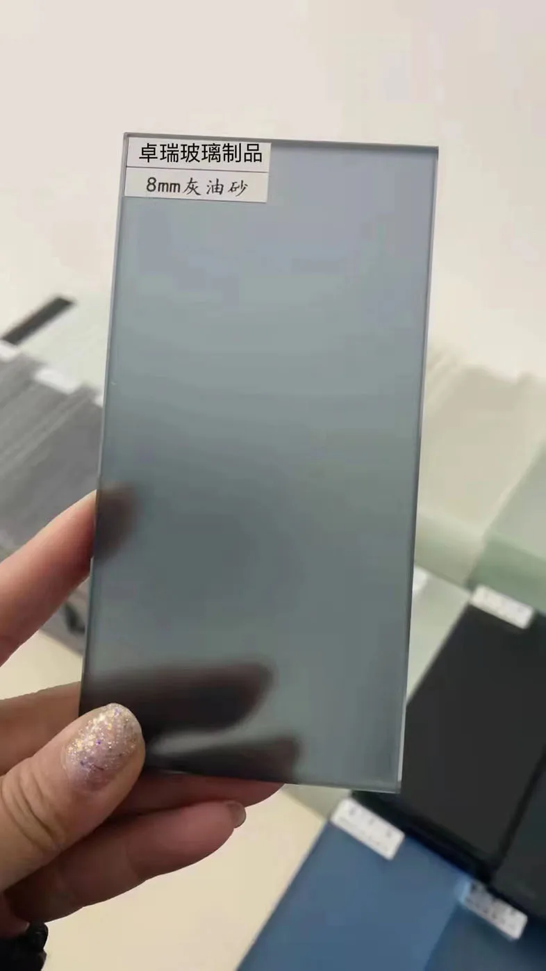 3mm 4mm 5mm 6mm bronze acid etching acid etched glass designs decorative frosted glass price  shower door low iron ultra clear