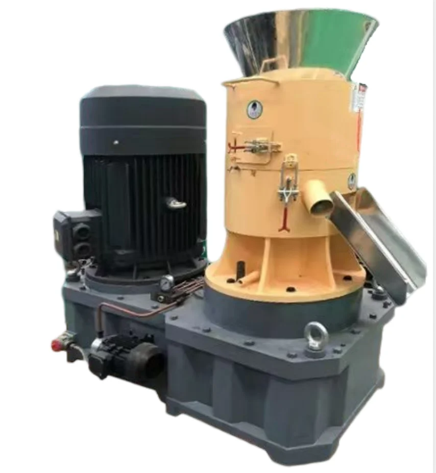 Reducer flat die grinding disc biomass pellet mill machine