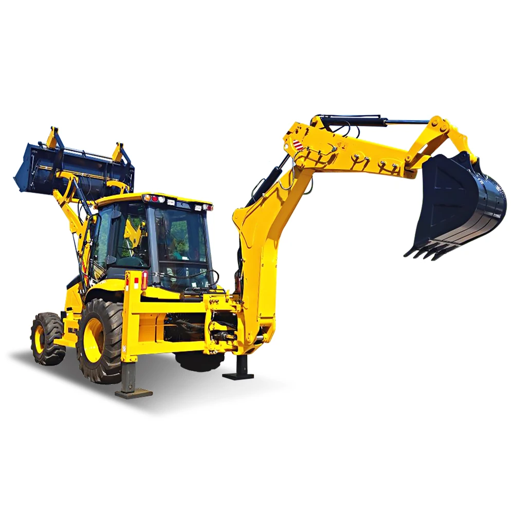 Multifunctional Multipurpose Backhoe Loader 4x4, China New Front Excavator Backhoe Backhoe Excavator Two Head Excavator
