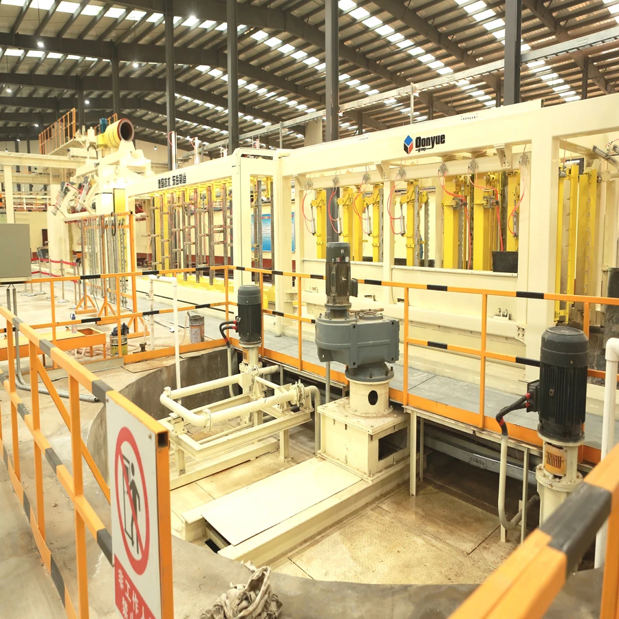 High Steam  Autoclave Automatic Concrete Block Making Machine AAC Plant Solution