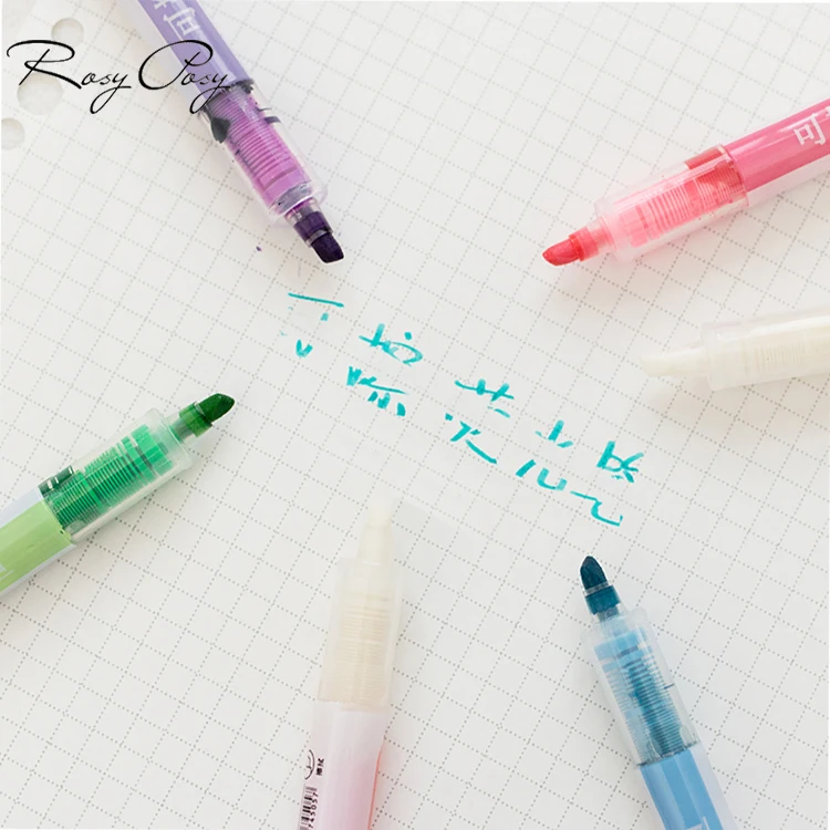 
Colorful Erasable Highlighter 