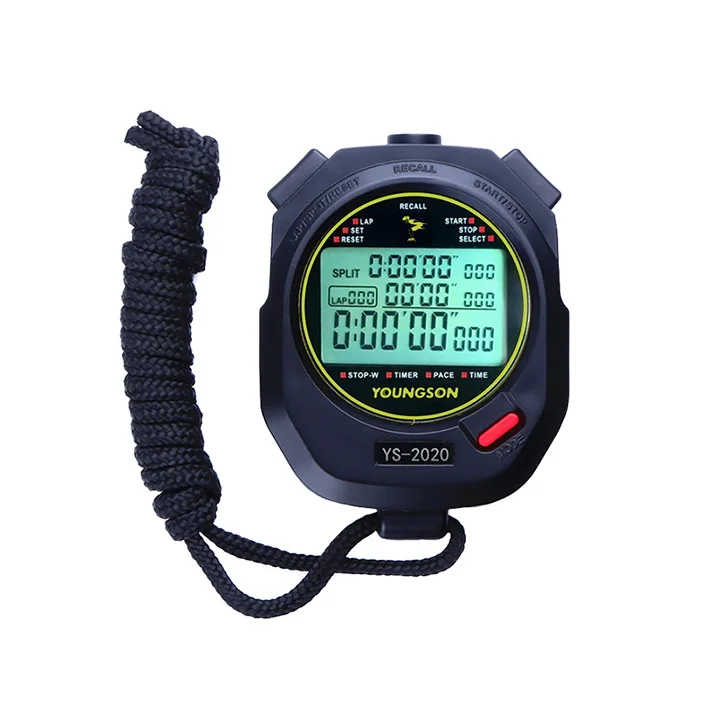 
Factory Outlet 200 Laps Memory Professional Sports Stopwatch 