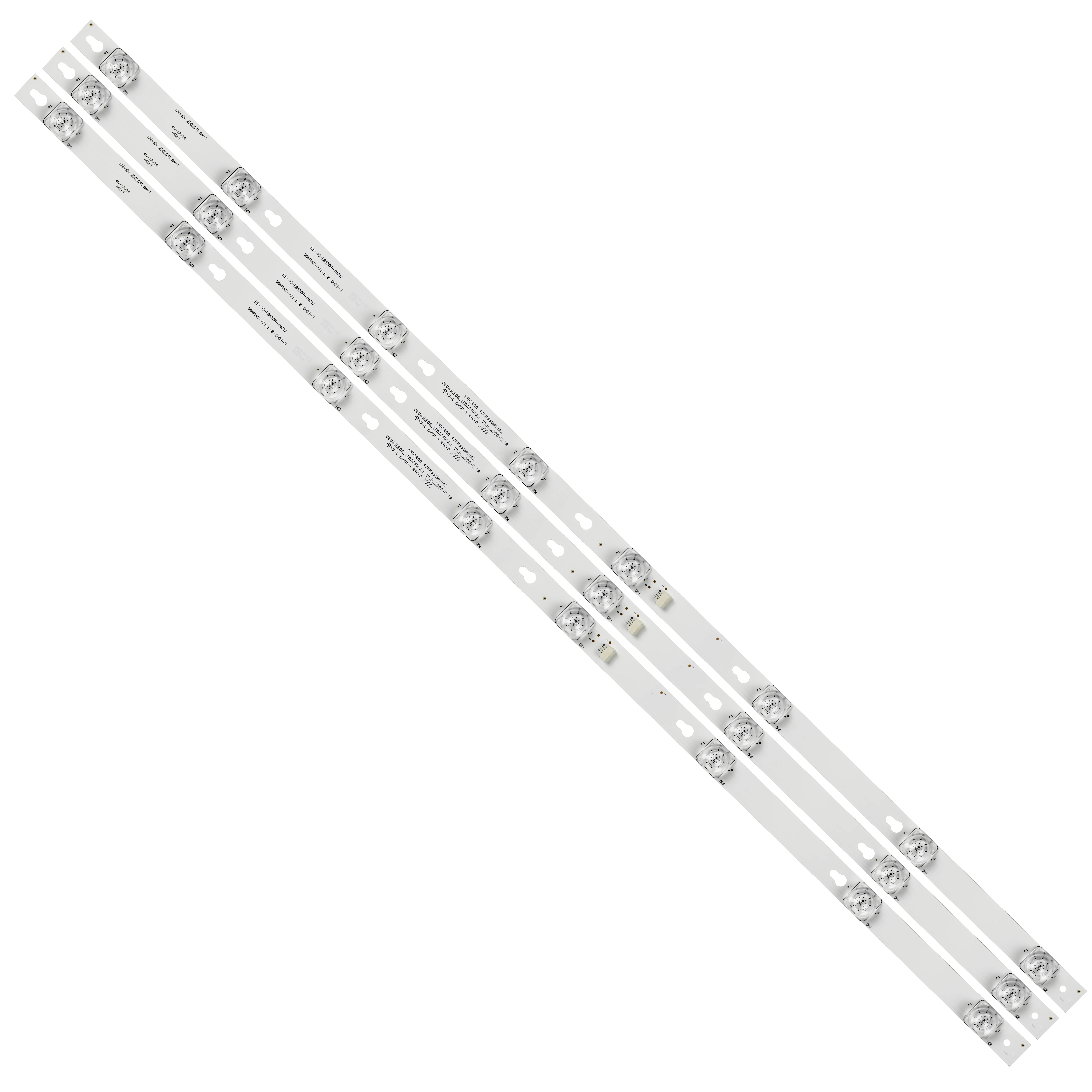 RS-232 0EM43LB06-LED3030F2.1-V1.2 DS-4C wholesale price  TV Backlight Strip for TCL L43