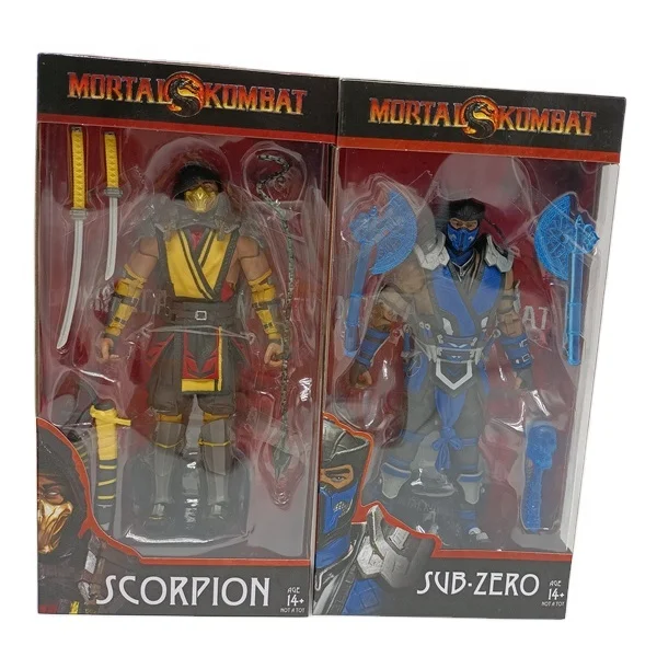Лидер продаж, игрушки McFarlane, высокое качество, NOOB SAIBOT, ПВХ экшн-фигурка 2021, НОВЫЙ Скорпион в коробке