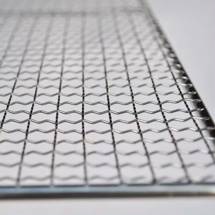 Stainless steel 304 316 food grade rectangle Shape Outdoor BBQ Tools Wire Mesh Grill for Picnics