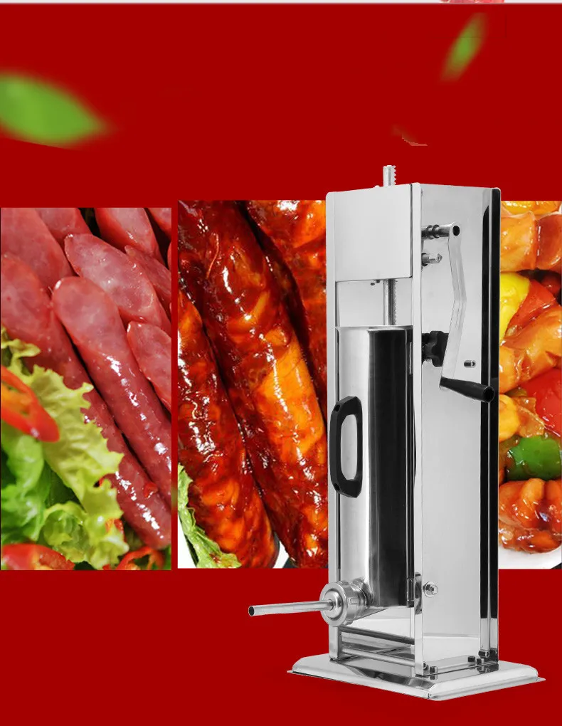 4 Liters Durable Sausage Making Machine Customized Hand Sausage Stuffer