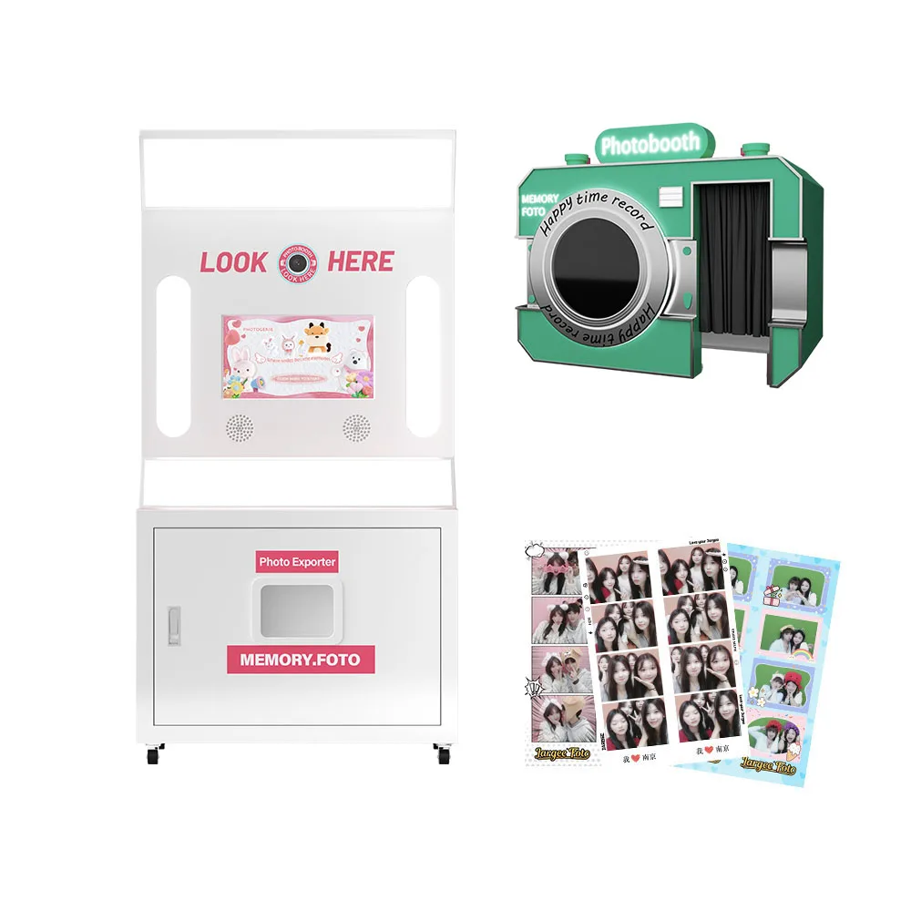 Фотобудка для селфи Kpop Store высокой четкости Dslr фотобудка 21 5 Дюймов сенсорный экран машина игрового зала