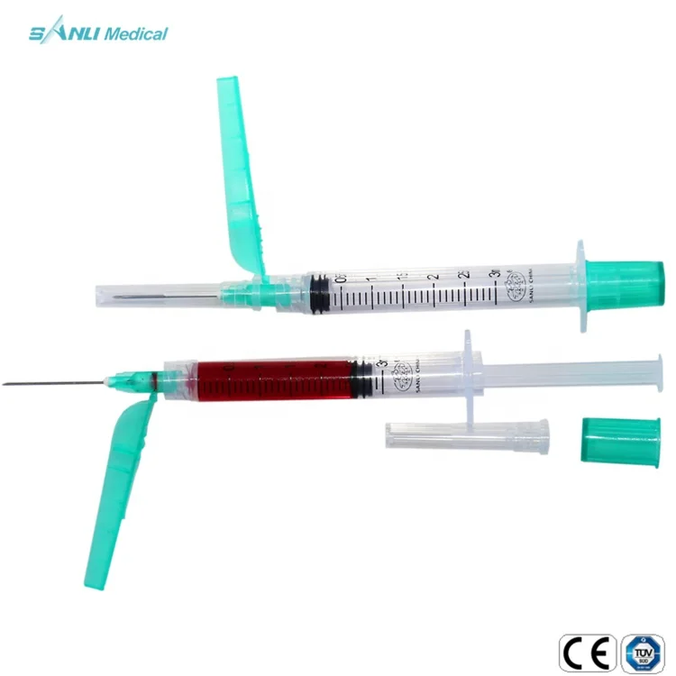 medical Arterial Blood Collection Syringe used for venous and arterial blood collection 1ml 3ml blood gas syringe
