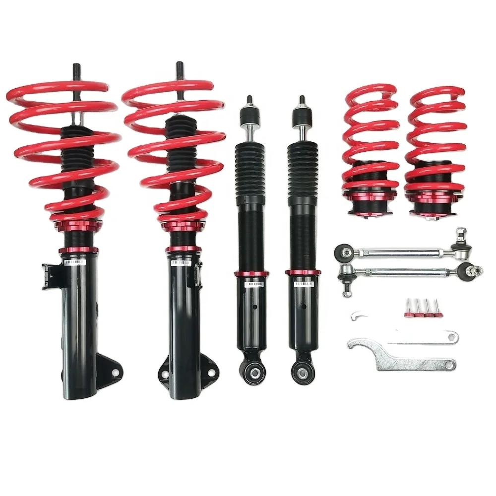 Auto Parts 32 Levels Full Adjustable Coilover Shocks Struts For Mercedes Benz C Class W203 CLK C209 2000-2008
