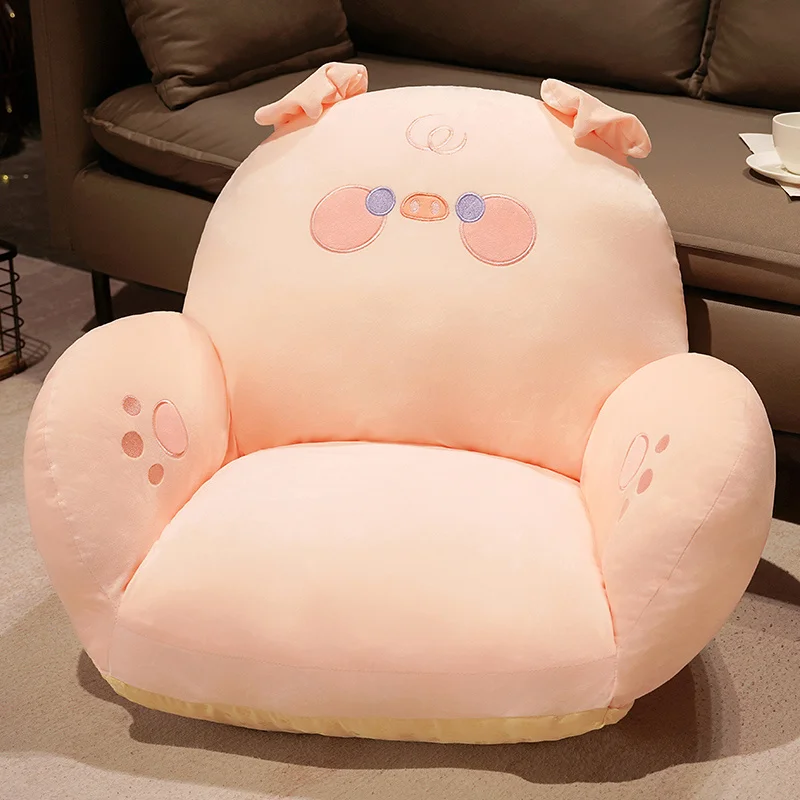 New Stock Arrival Cat Pig Panda Animal Sofa Chair Custom Stuffed Plush Toy For Kids