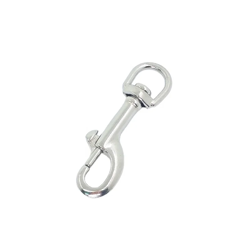 High polished stainless steel 304 swivel eye bolt spring hooks swivel snap hook