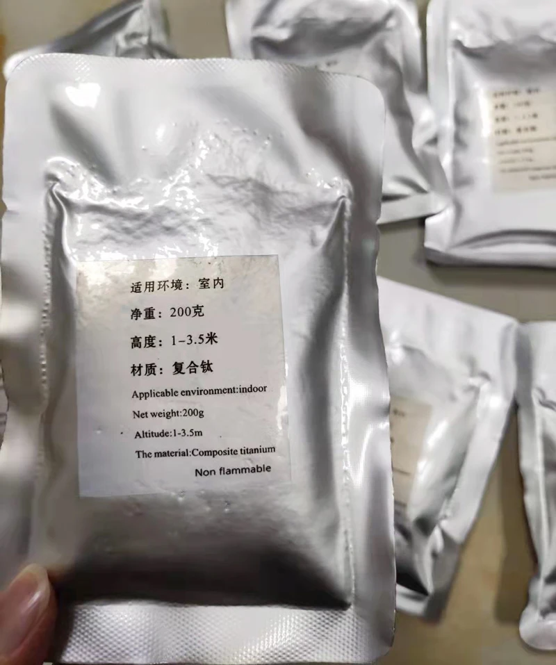 Factory Sell 200g Ti Spark Powder for DMX Stage Cold Spark Fireworks Fountain Machine Titanium Metal Powder Sparkly Machine