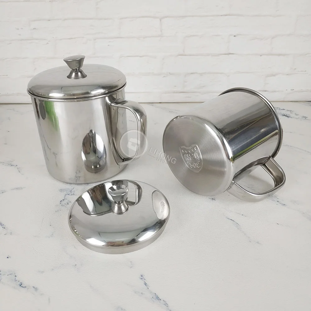 Металлическая пивная чашка на заказ/дорожная кофейная кружка из нержавеющей стали/чашка из нержавеющей стали для кемпинга