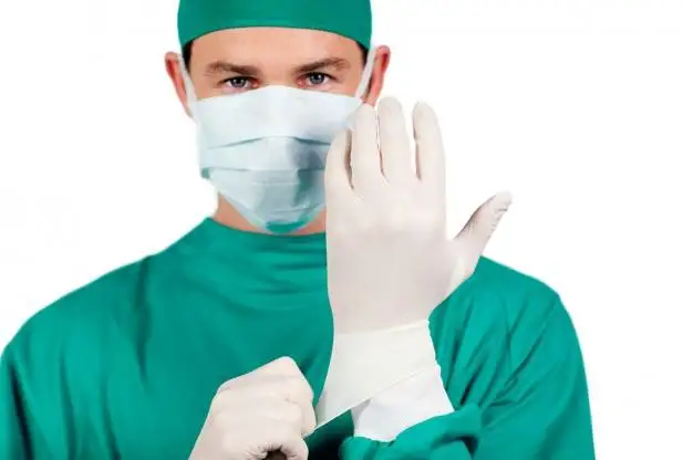 latex vinyl working pvc gloves, Hand protective Disposable Powder Free PVC Medical Latex Free Vinyl Gloves
