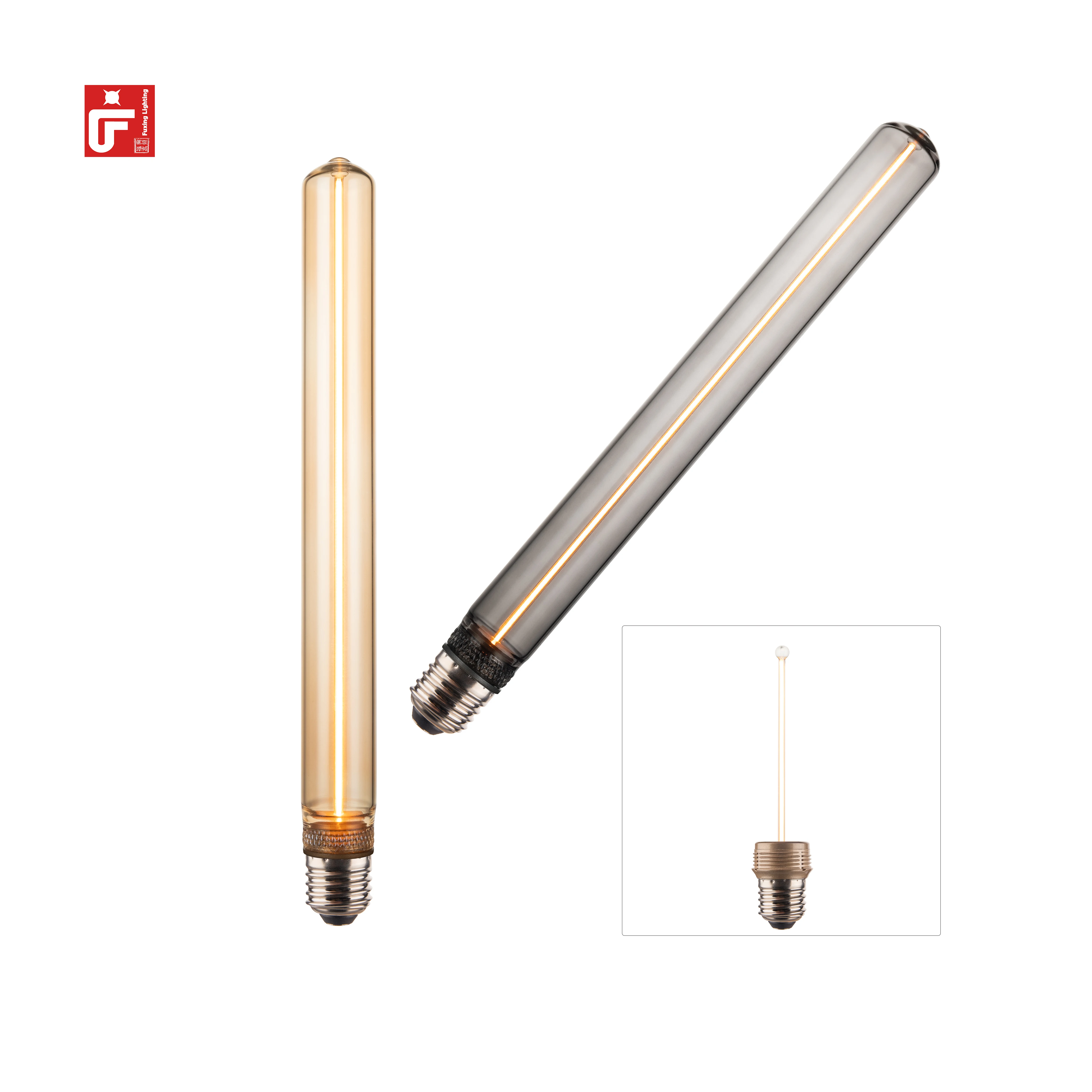 T300 Long tube LED edison bulbs E27 40W 60W filament Light Bulb Antique Tube Light Bulb