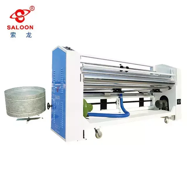 Customized Automatic Non Woven Textile Rewinder Machine For Garment Manufacturer