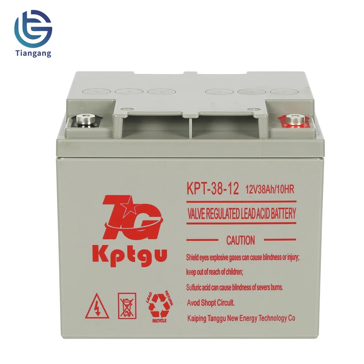 Solar Battery Agm Gel Vrla Ups Inverter Battery 12V 38 100Ah 150Ah 200Ah Front Terminal Europe Standard Lead Acid Battery