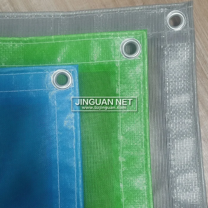 Fireproof pvc coated safety net FR construction safety mesh net sheet