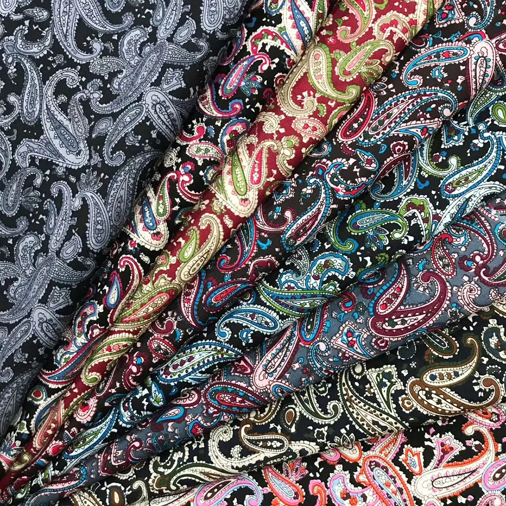 high quality comfortable children wear digital printed effect cotton fabric