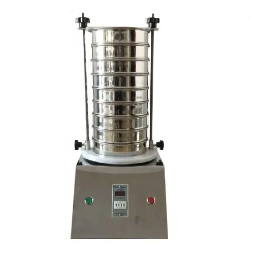Automatic Stainless Steel 1-8 Layers Laboratory Test Sieve Sifter for Powder Particles Sizing Analysis
