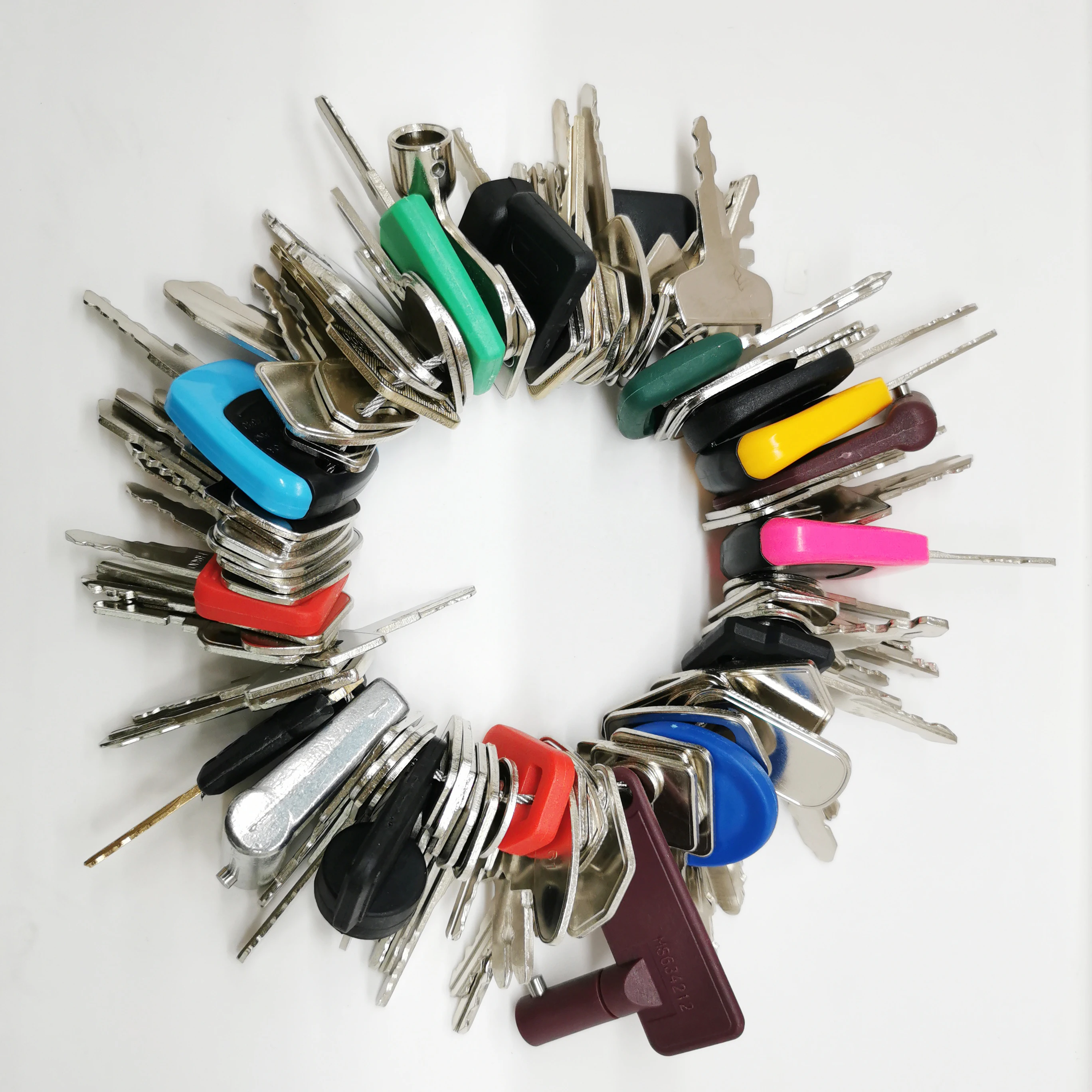 Equipment Key for Indak Club Golf Cart in Multi-Purpose for Ignition and Replacement and for Case Vintage Backhoe and Tractor