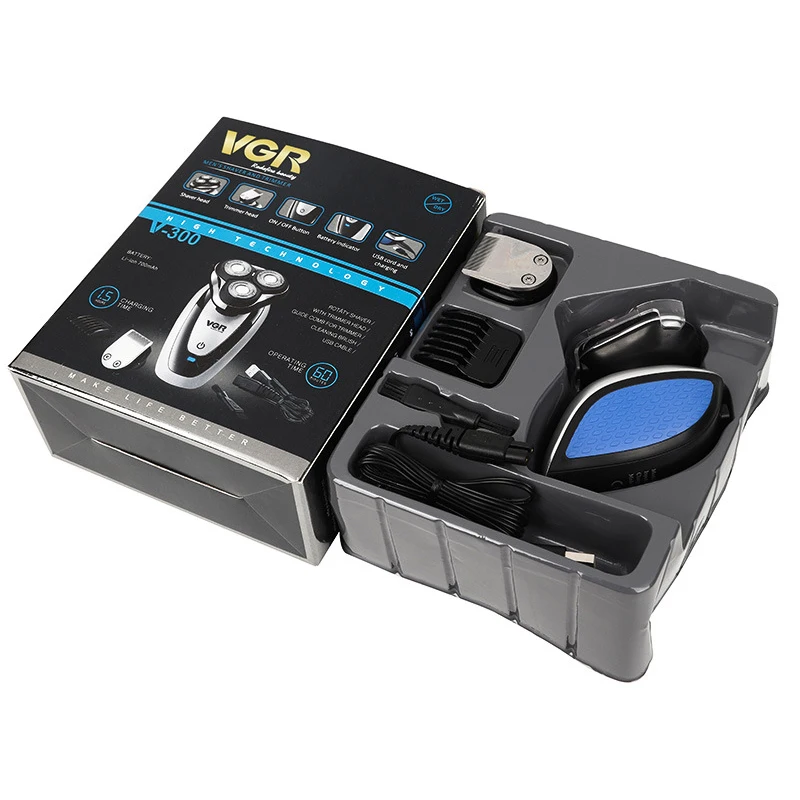 2 in 1 Electric Shaver Grooming Kit hair shaver USB razor washable men multi function shavers suit