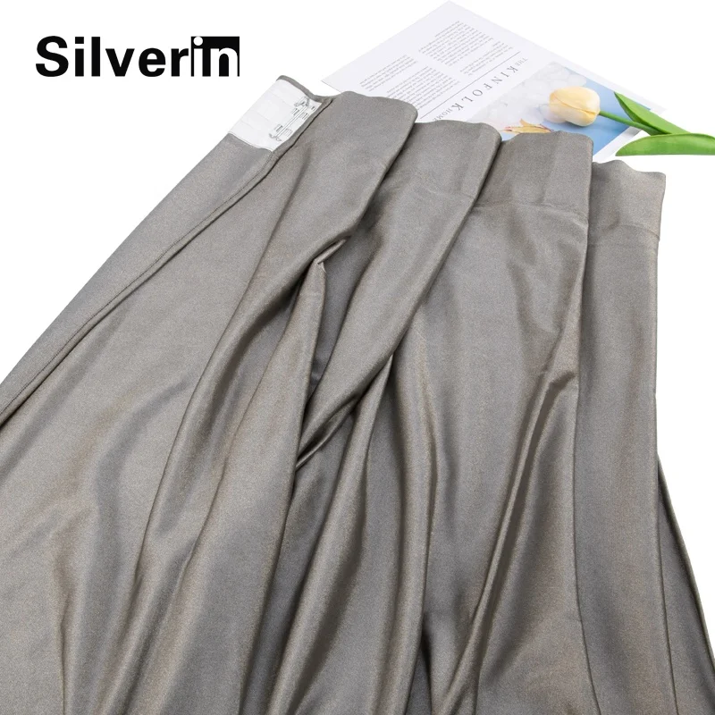 Customize Silver Fiber EMF shielding protection anti-radiation conductive curtain