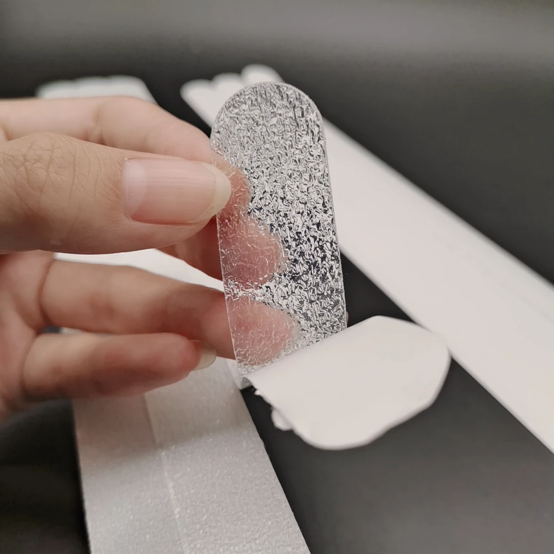 PEVA Transparent Sticker Waterproof  Long Style Shower Bath Tub anti slip bath stickers