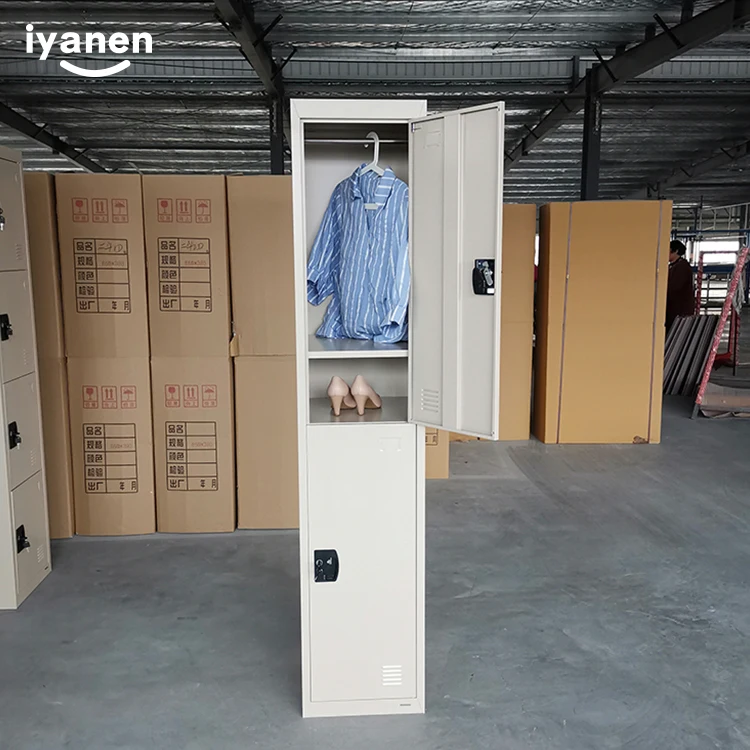 Металлический шкафчик для фитнеса Luoyang IYANEN портативный вертикальный металлический школьного спортзала с замком