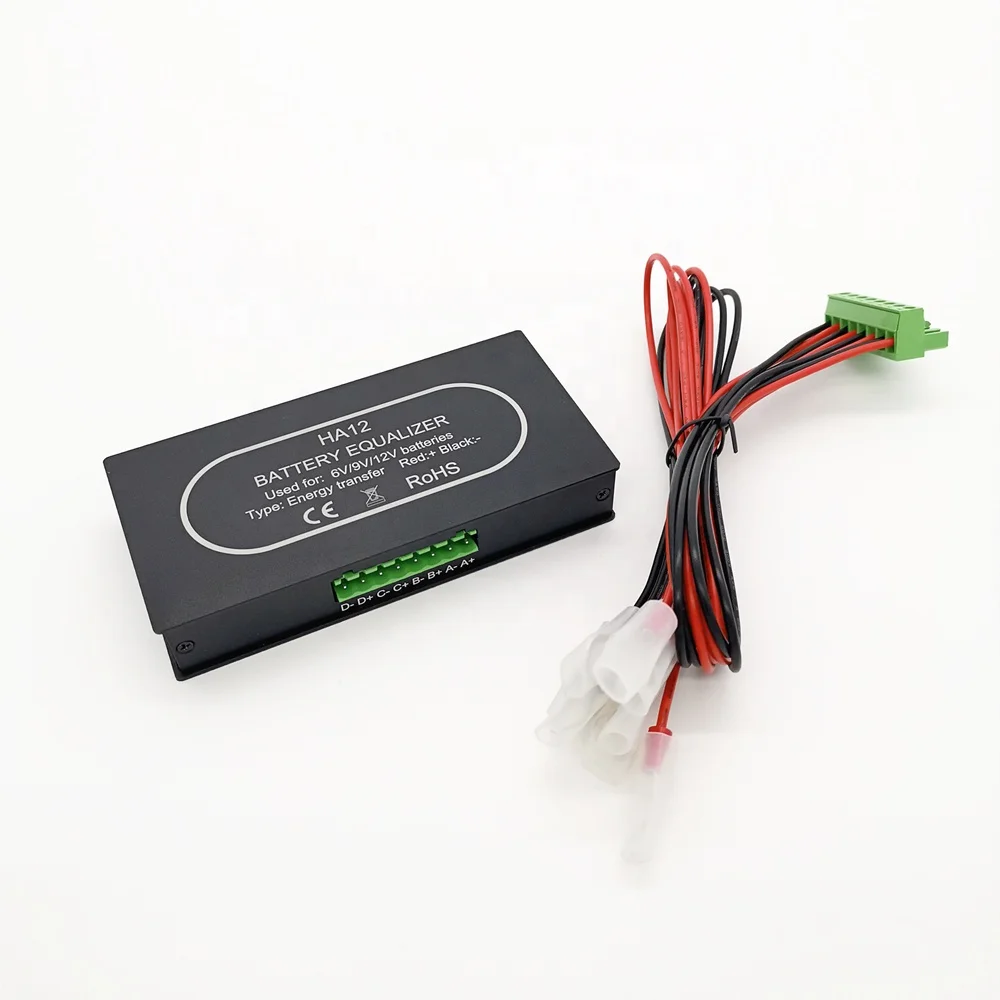 New 12V 48V Solar Panel Battery Equalizer HA12 Mobile Phone APP LCD Voltage Display