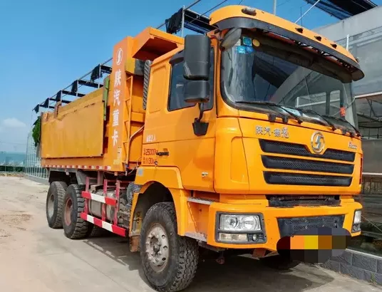 Shacman Used Dump Truck 12wheels 380hp for sale