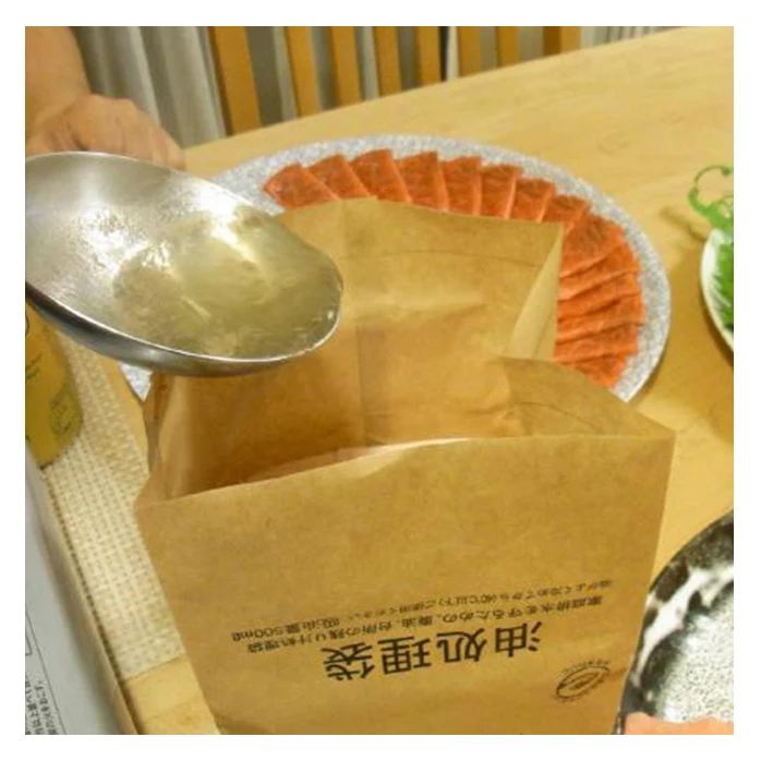 Коробка для удаления грязи, впитывающая масло кухонная дешевая качественная бумажная сумка