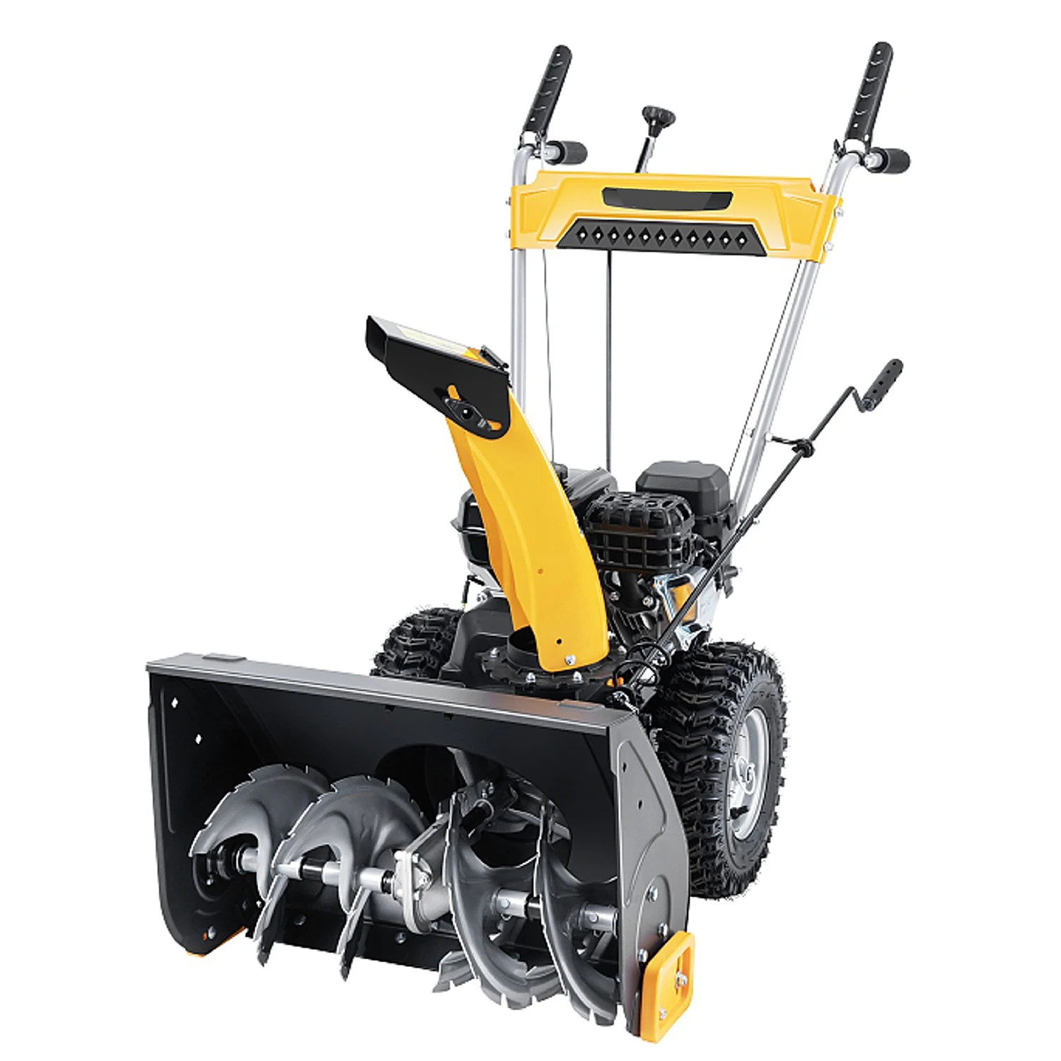 Vertak 196CC snow blower tractor road cleaning variable speed gas powered snow blower machine