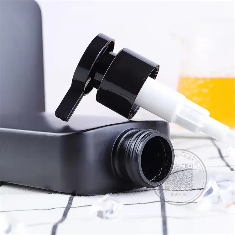 Wholesale 250ml Empty Square Eco-friendly Plastic Shampoo lotion pump Bottle