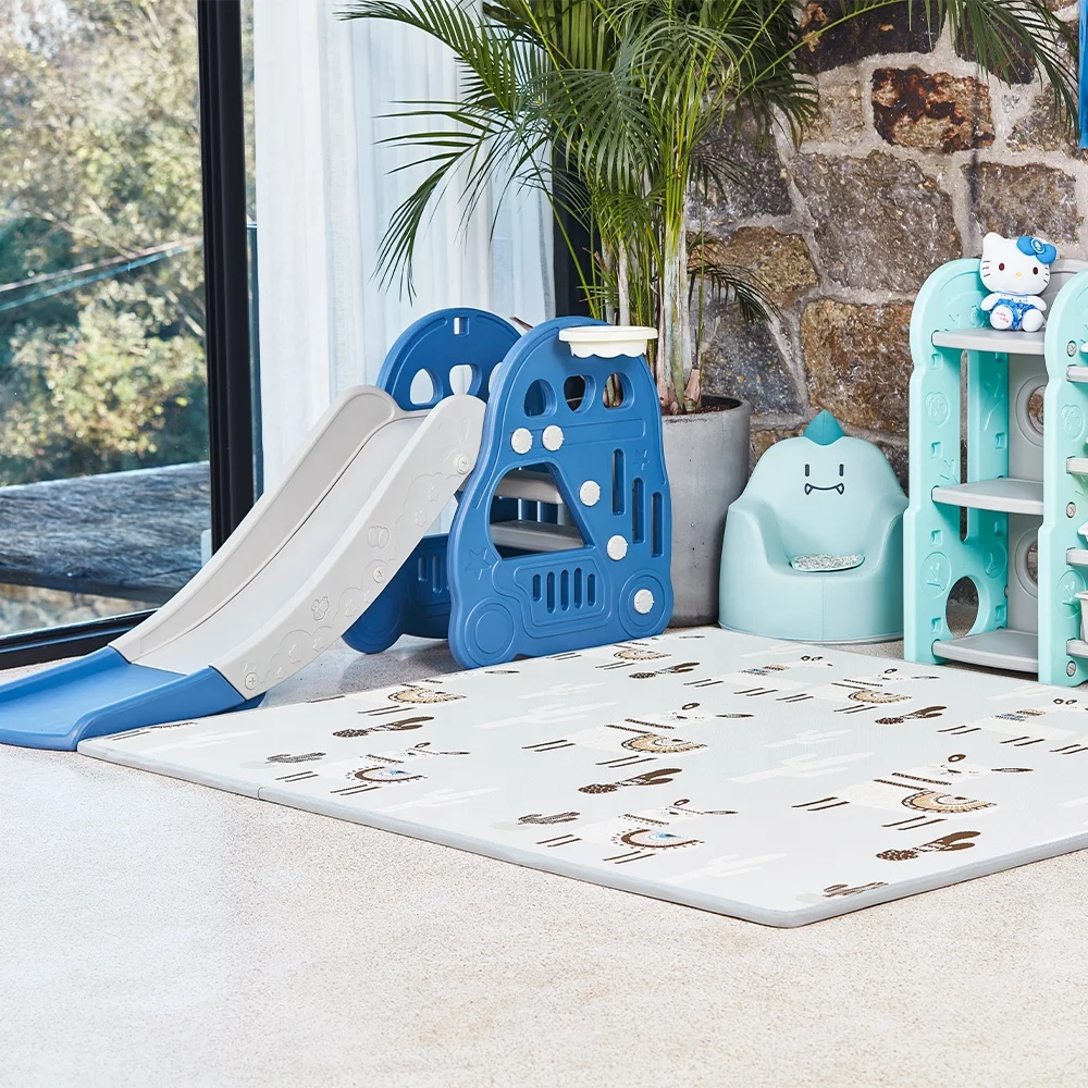 Foldable Floor Baby Play Mat Kid Playmat Crawling Carpet Children Toddler Game Pad XPE Educational  Double-sided color printing