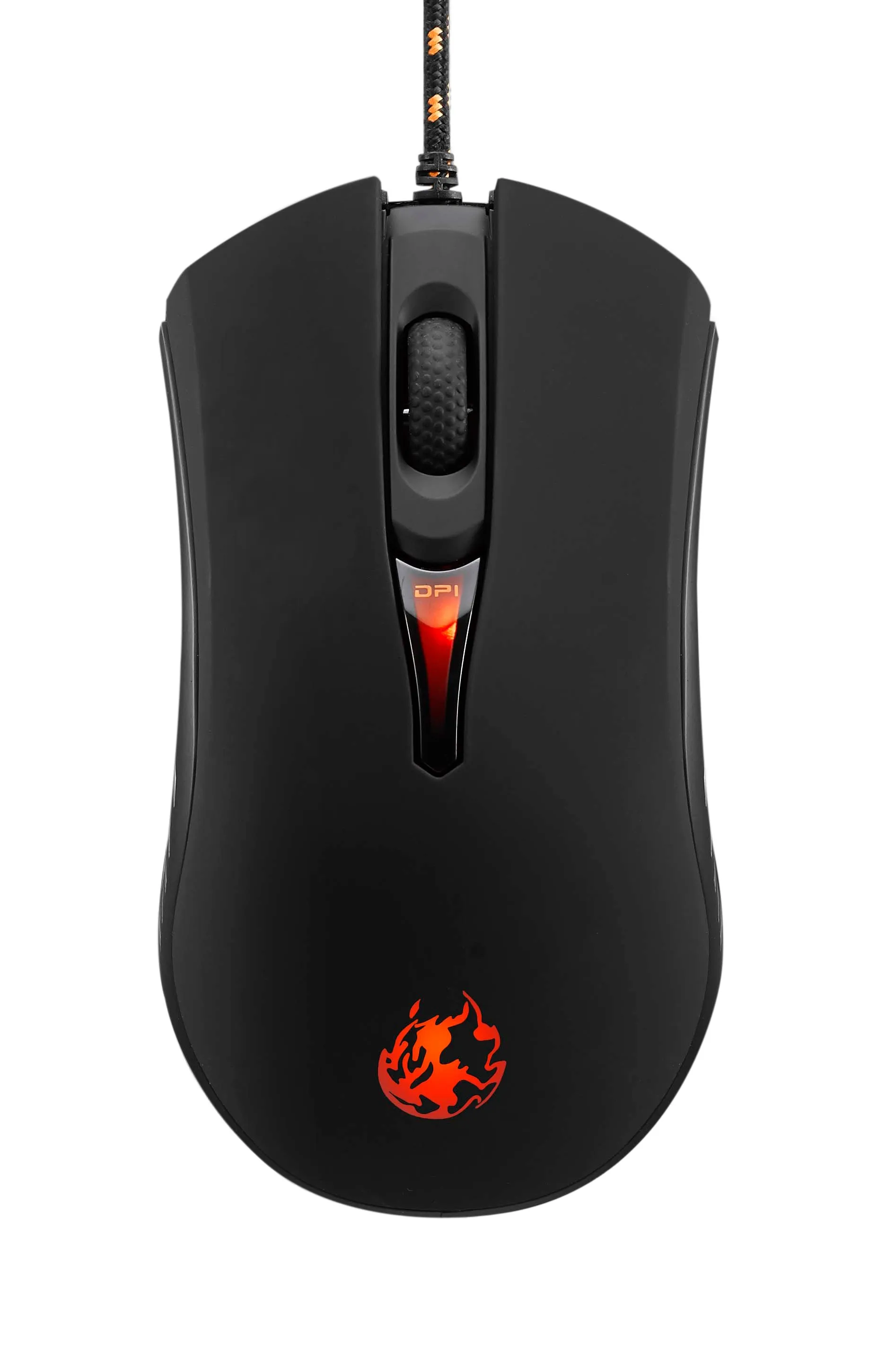 Optical Wired Mouse 4000 DPI GamIing Computer USB Mouse 12 Kinds of RGB Light Mode Notebook Black OEM Custom Mouse