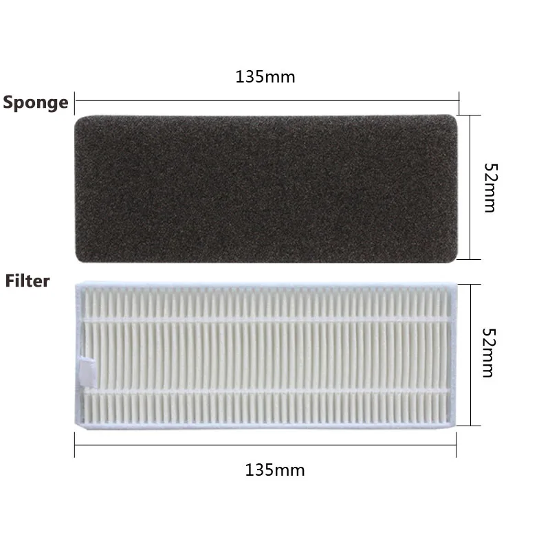 Rolling Brush Side Brush Filter Mop Pad for Ecovacs Yeedi K650 Robotic Sweeper Accessories Vacuum Cleaner Replacement Parts