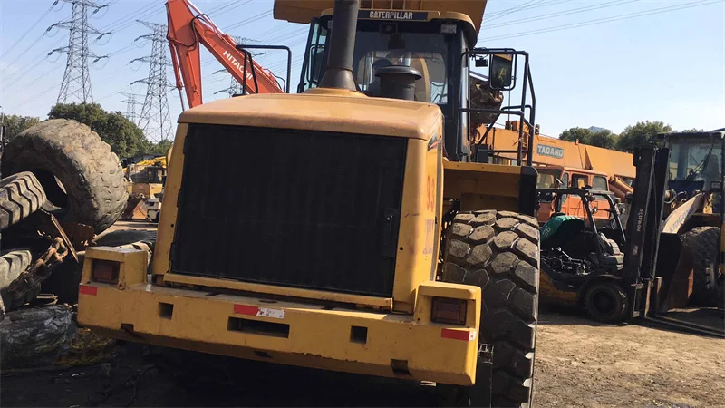 Used CAT 980H Front Wheel Loader caterpillar 30TON Good Condition Cheap America Made CAT 966G Construction Machinery for Sale