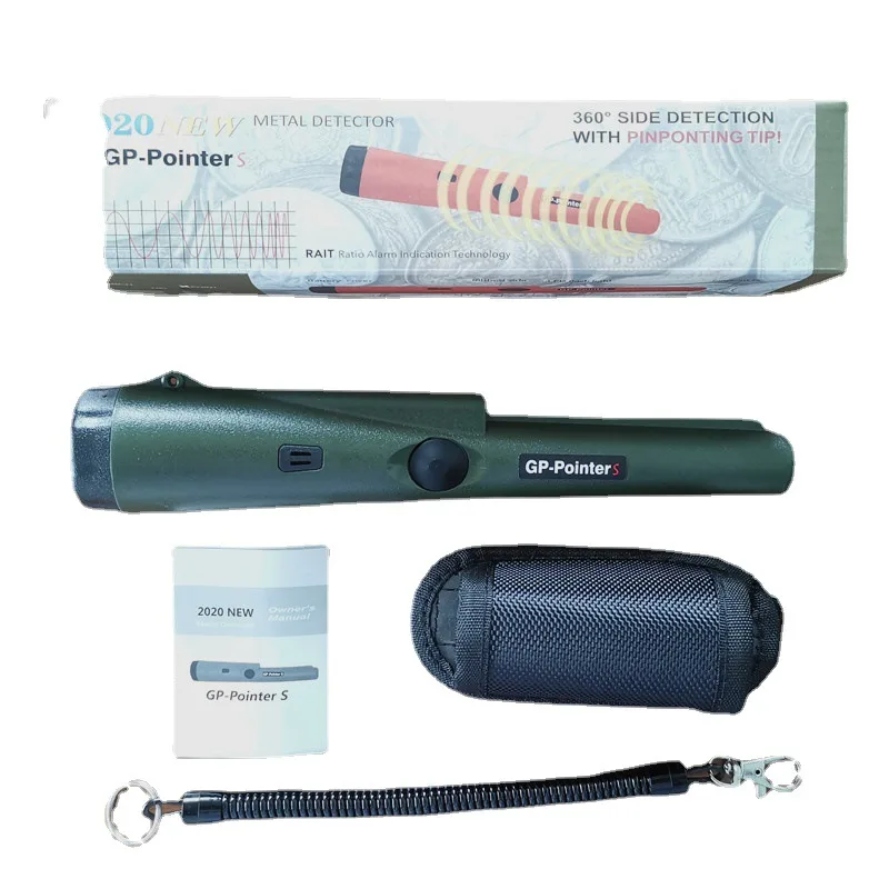 Лидер продаж, ручной водонепроницаемый лучший металлоискатель под землей, медь, серебро, золото, промышленный детектор для охоты за сокровищами