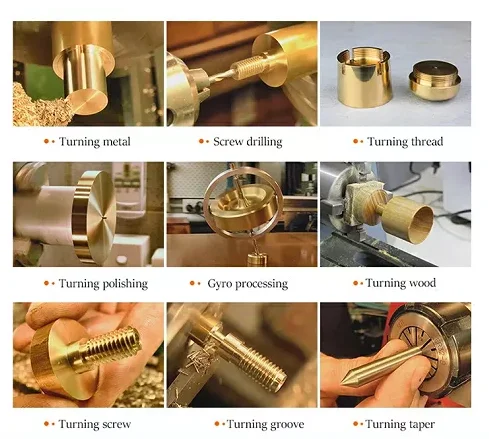 Hot Selling Easy Maintenance Brushless Motor Mini Manual Metal Lathe Machines Low Price( KY280B )