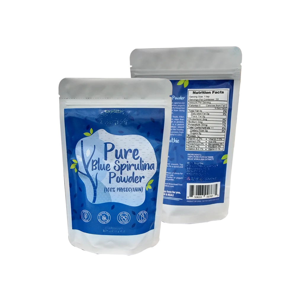 
Food Grade Bulk Sale Organic Blue Spirulina 