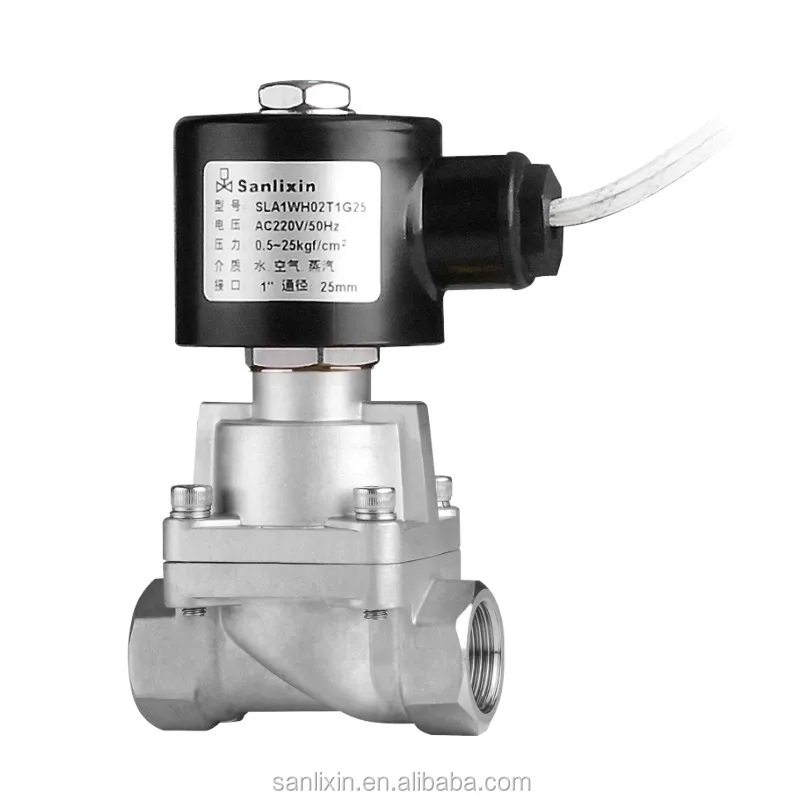
SLA SS Series 2/2way Piston Operated Solenoid Valve 