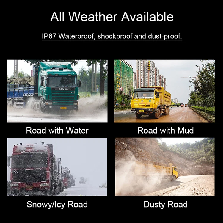 Mini small radar detector vehicle wireless combo 3 in 1 slow speed short distance 50m millimeter wave truck radar detector