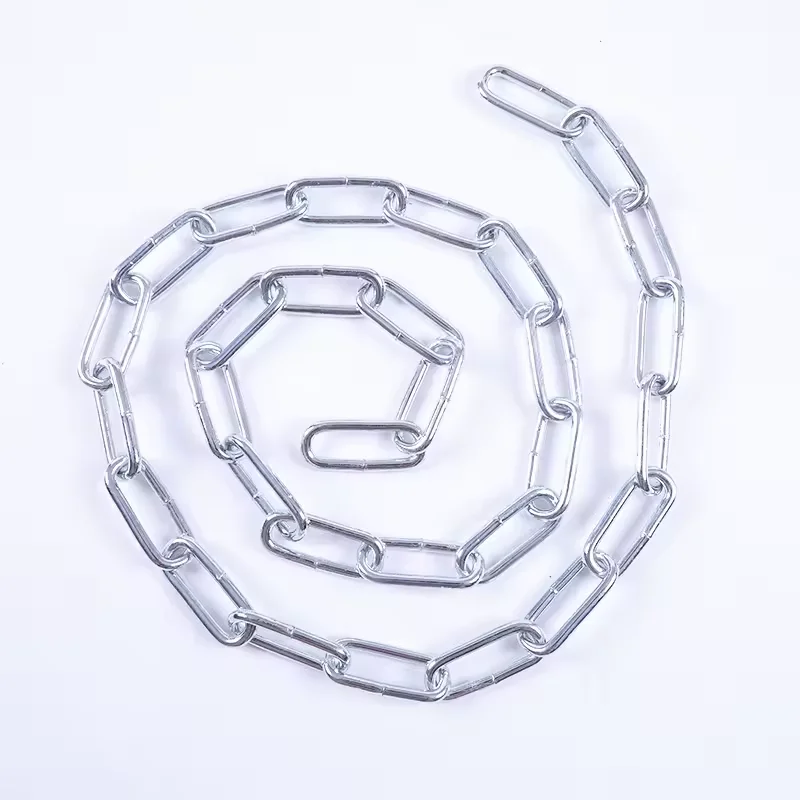 Factory Price 4mm Smooth Q235 Steel Quality Steel Chain Long Chain