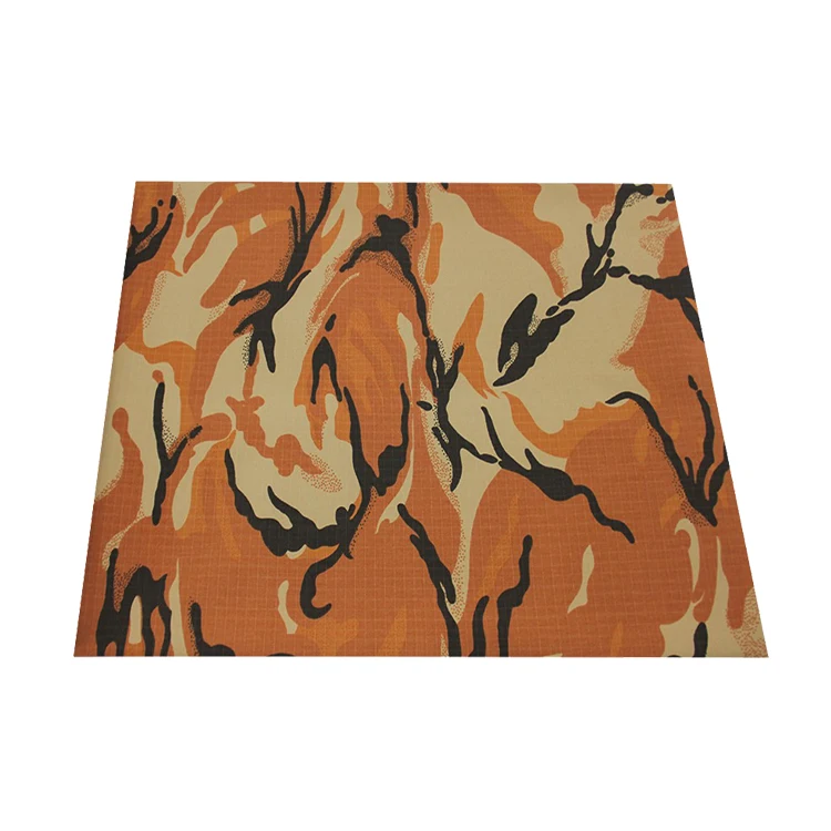 2021 New Military Desert IRR Camouflage Printed Fabric For Uniform