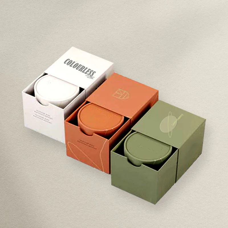 Personal Logo Drawer Cardboard Boxes Multiple Scented Candles Jar Gift Set Aroma Therapy Paper Boxes For Packiging