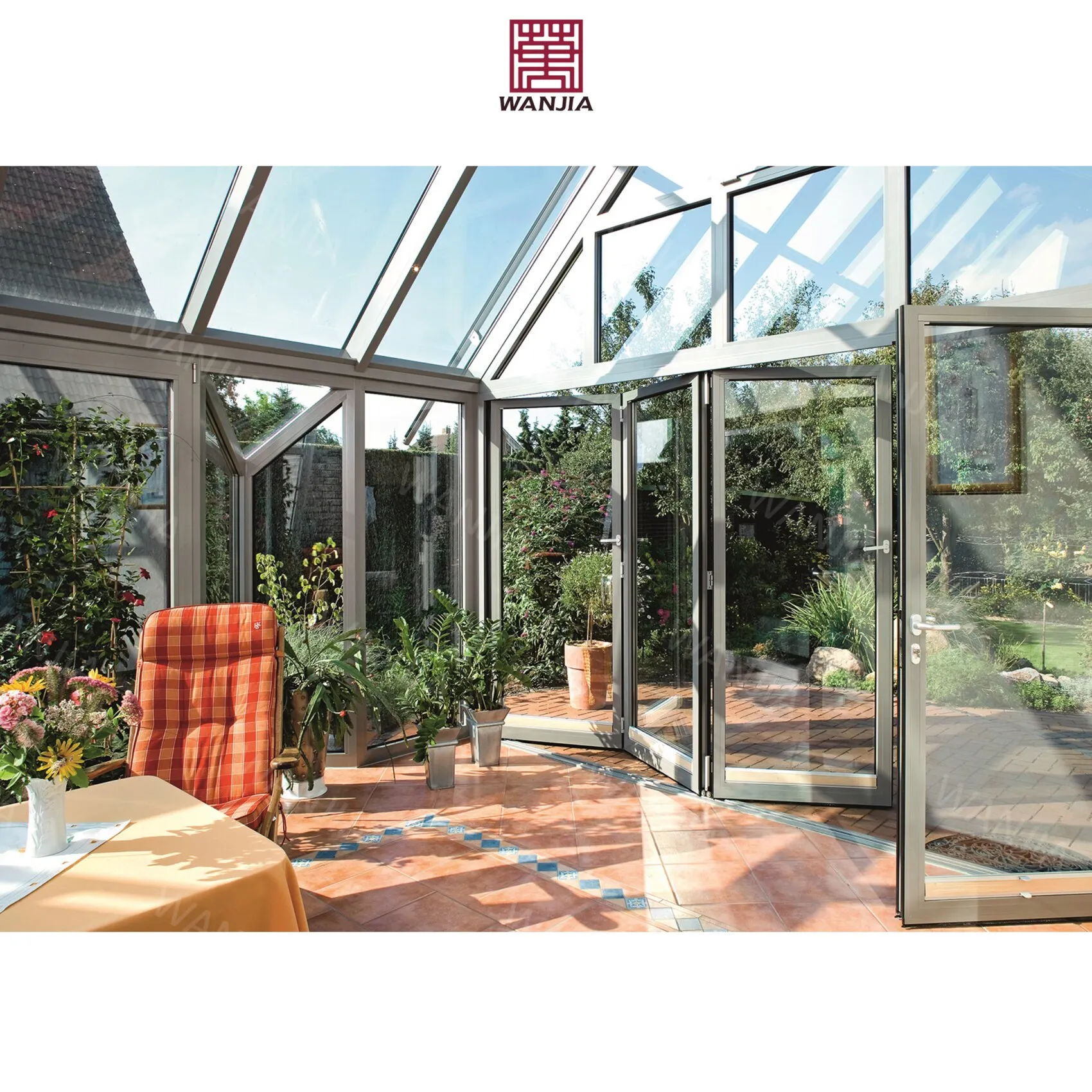 Guaranteed Quality Supplier Solarium Enclosed Porch Conservatory Four Seasons Winter Garden Aluminum Sunroom