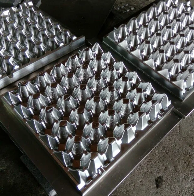 Customized egg carton mold/pulping molding egg tray mold for egg tray making machine